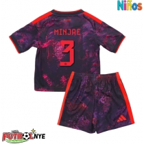 Camiseta Bayern Munich Kim Min-jae #3 Tercera Equipación para niños 2026-27 manga corta (+ pantalones cortos)